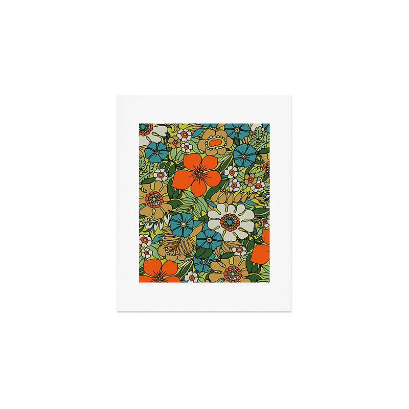 70s Plate Art Print Gallery Image 1