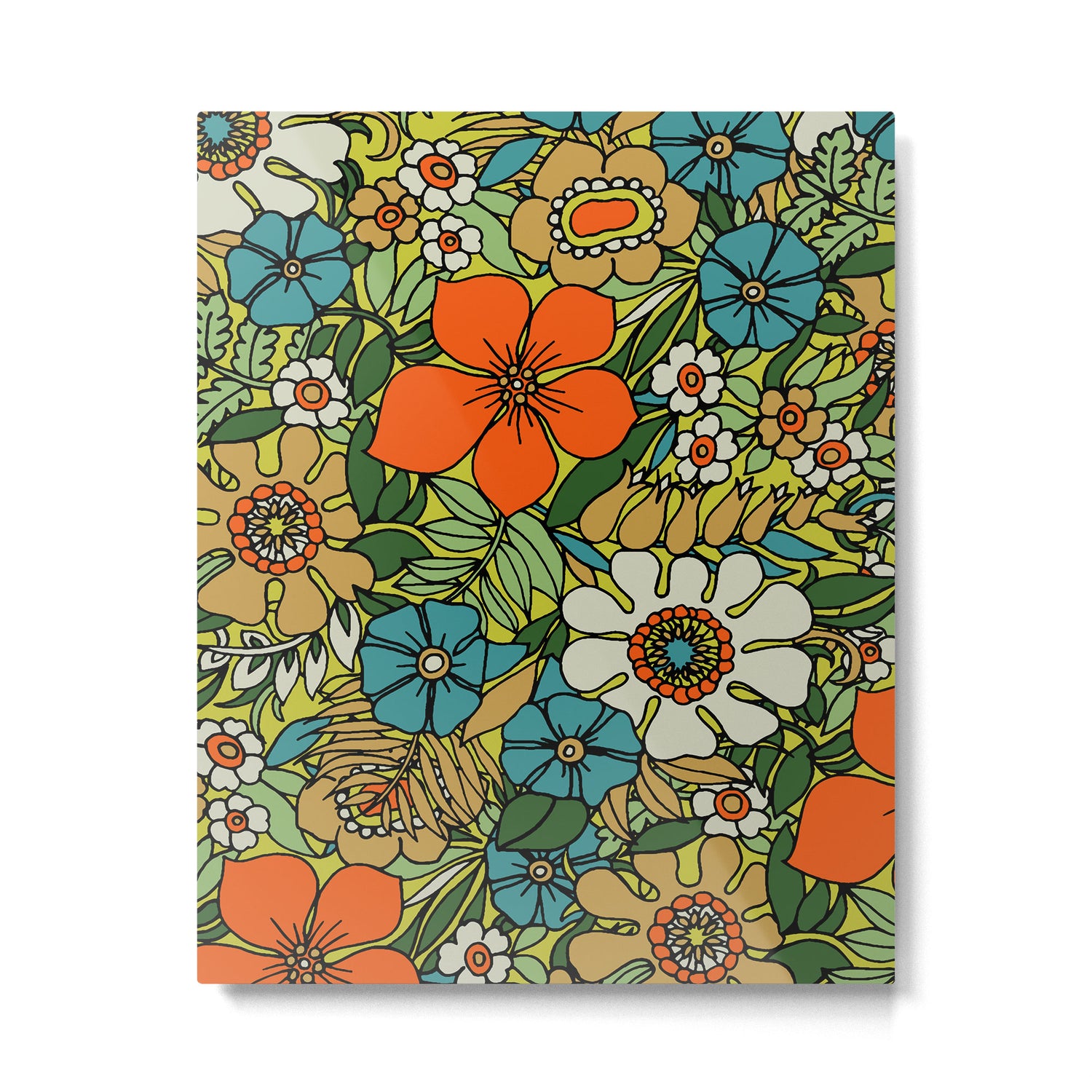 70s Plate Metal Print Gallery Image 6