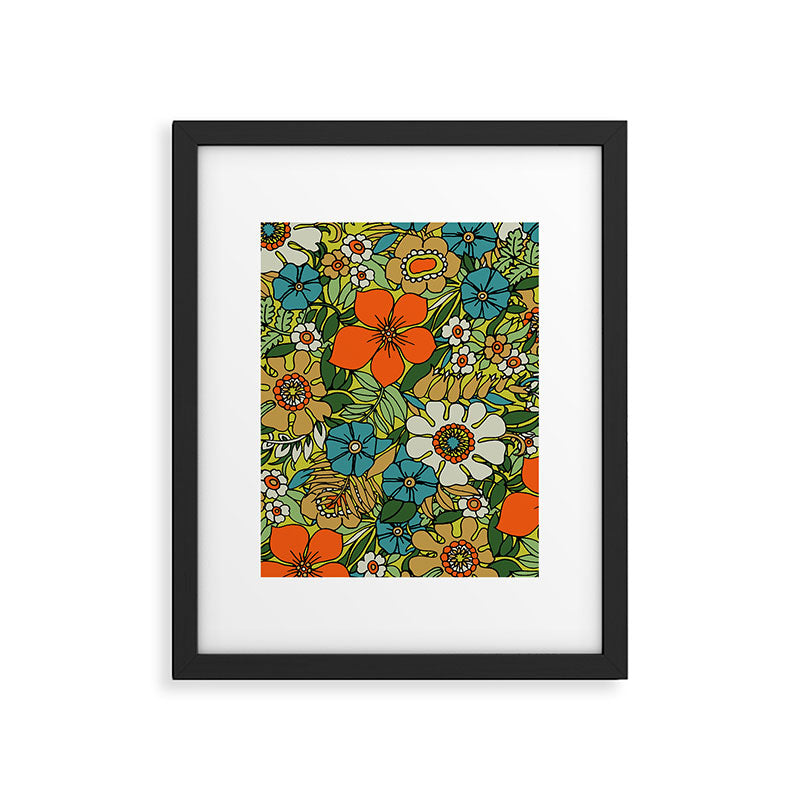 70s Plate Framed Art Print Gallery Image 6
