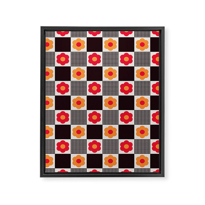 Dedekovski Retro Framed Canvas Print Gallery Image 1