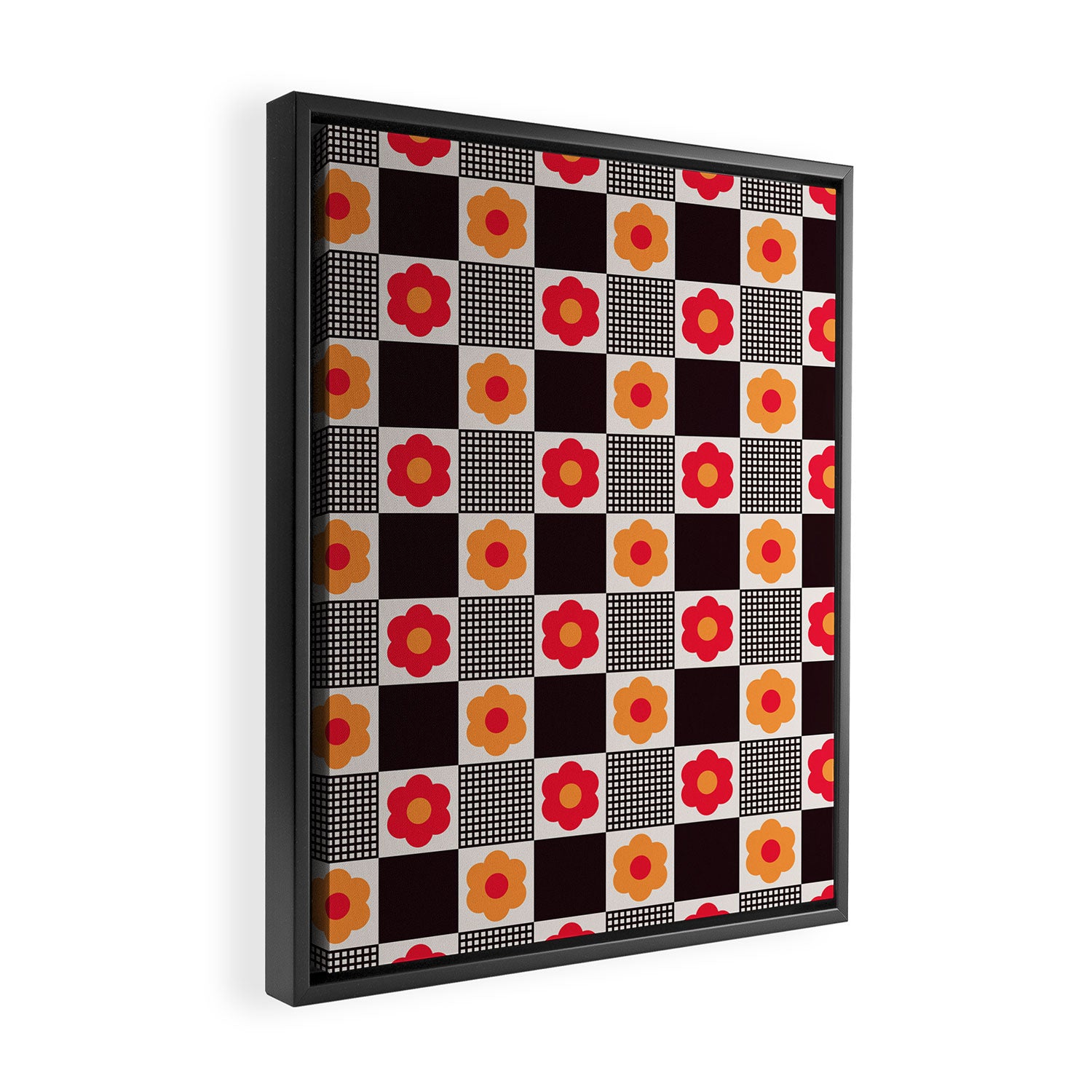 Dedekovski Retro Framed Canvas Print Gallery Image 2
