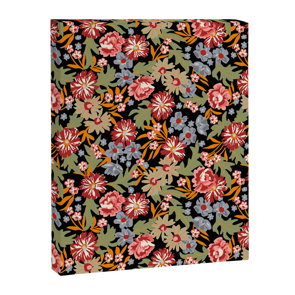 Grandma's Vintage Floral Canvas Print Gallery Image 8