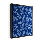 Herbal Blue Cynotype 01 Framed Canvas Print Gallery Image 2