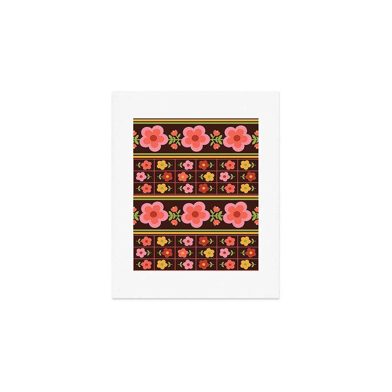 Retro Brownie Art Print Gallery Image 1