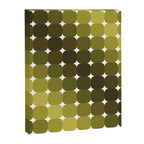 Retro Rounded Rectangle Gradient - Green Canvas Print Gallery Image 8