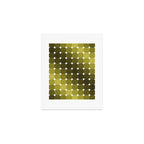 Retro Rounded Rectangle Gradient - Green Art Print Gallery Image 1