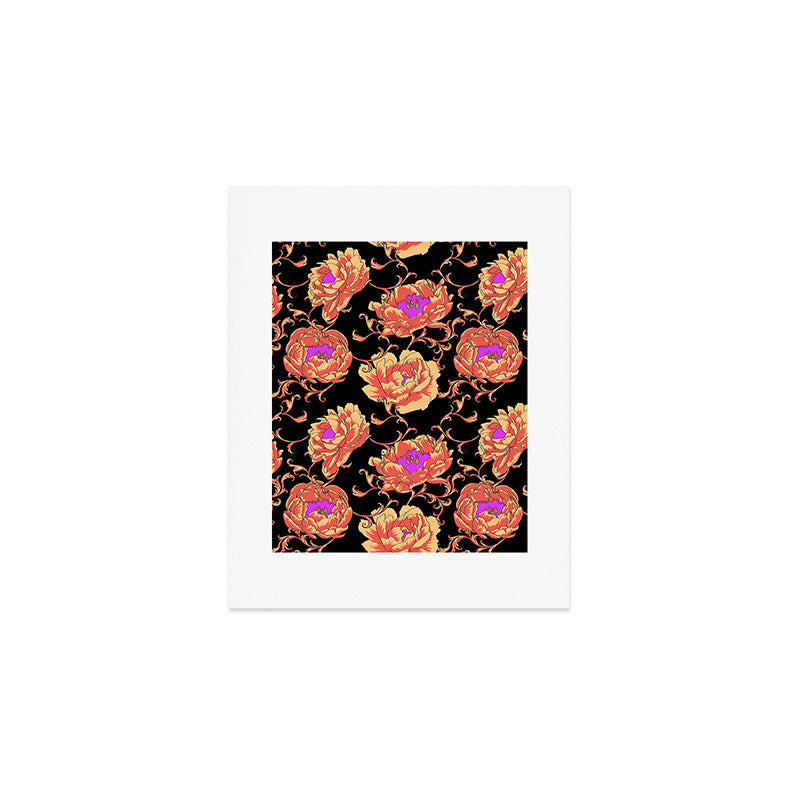 Romantic Vintage Peonies Art Print Gallery Image 1