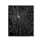 Spider Spider Web Framed Canvas Print Gallery Image 6