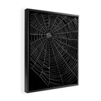Spiders Web Framed Canvas Print Gallery Image 2