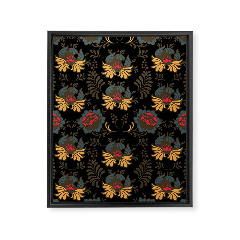 Vintage Royal Framed Canvas Print Gallery Image 8