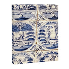 Dutch Delft Blue Tiles Canvas Print Gallery Image 8