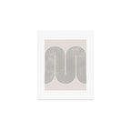 Mid-Century Modern No.28 - Woodblock Print Art Print Gallery Image 1