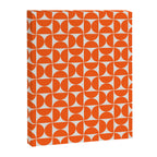 Mid-Century Modern Pattern No.27 Mini - Off-White and Orange Canvas Print Gallery Image 6