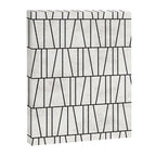 Mid-Century Modern Pattern No.6 - White Canvas Print Gallery Image 6