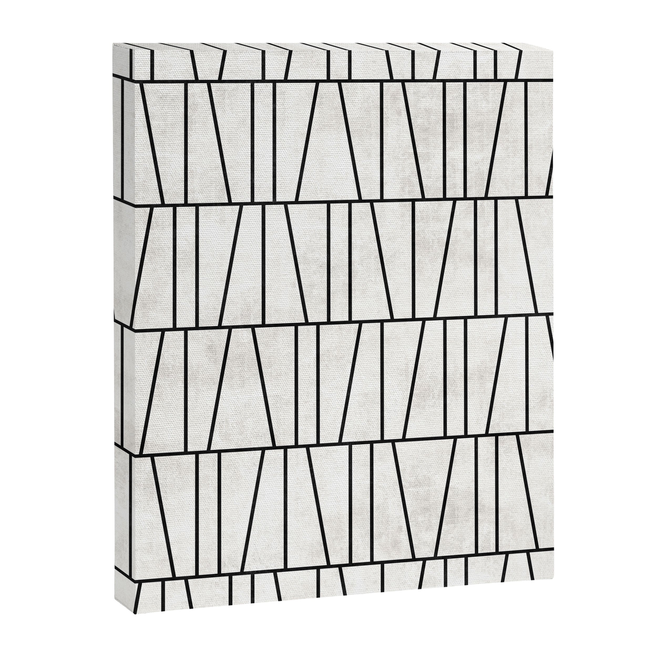 Mid-Century Modern Pattern No.6 - White Canvas Print Gallery Image 6