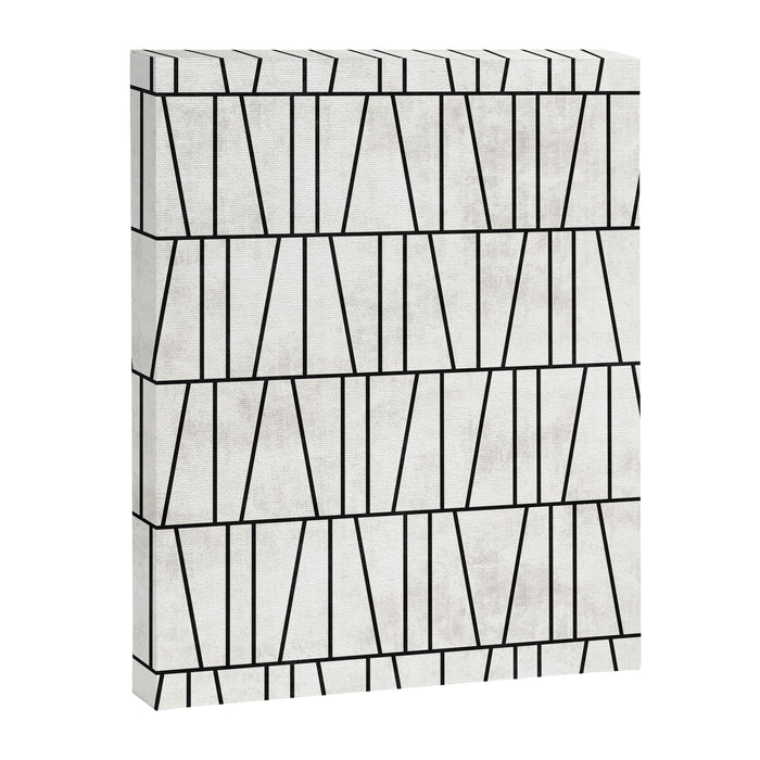 Mid-Century Modern Pattern No.6 - White Canvas Print Gallery Image 1