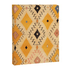 Moroccan Berber Rug Design No.75 - Yellow Canvas Print Gallery Image 6