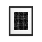 My Favorite Geometric Patterns No.9 - Black Framed Art Print Gallery Image 5