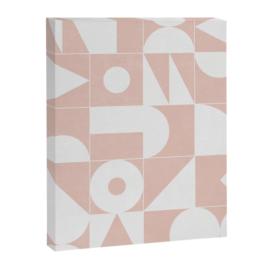My Favorite Geometric Patterns No.11 - Pale Pink Canvas Print Gallery Image 6