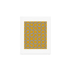 My Favorite Geometric Patterns No.31 - Mustard Yellow Art Print Gallery Image 1