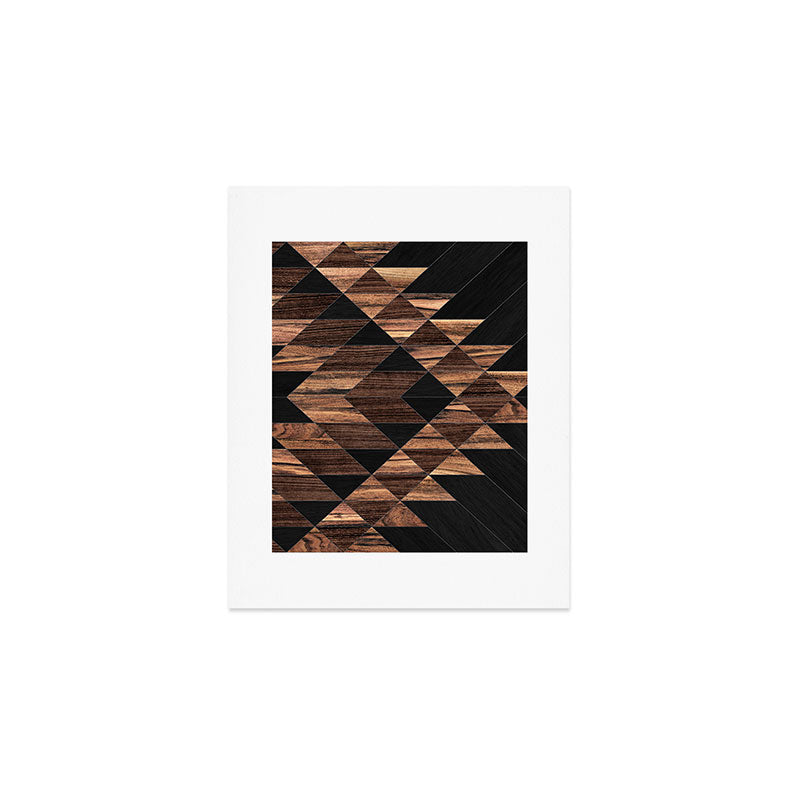 Urban Tribal Pattern No.11 - Aztec - Wood Art Print Gallery Image 1