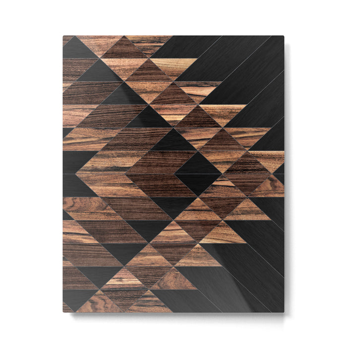 Urban Tribal Pattern No.11 - Aztec - Wood Metal Print Gallery Image 1