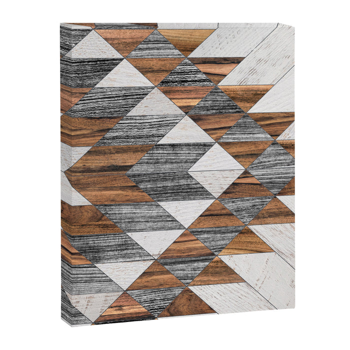Urban Tribal Pattern No.12 - Aztec - Wood Canvas Print Gallery Image 1