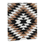 Urban Tribal Pattern No.13 - Aztec - Concrete and Wood Canvas Print Gallery Image 6