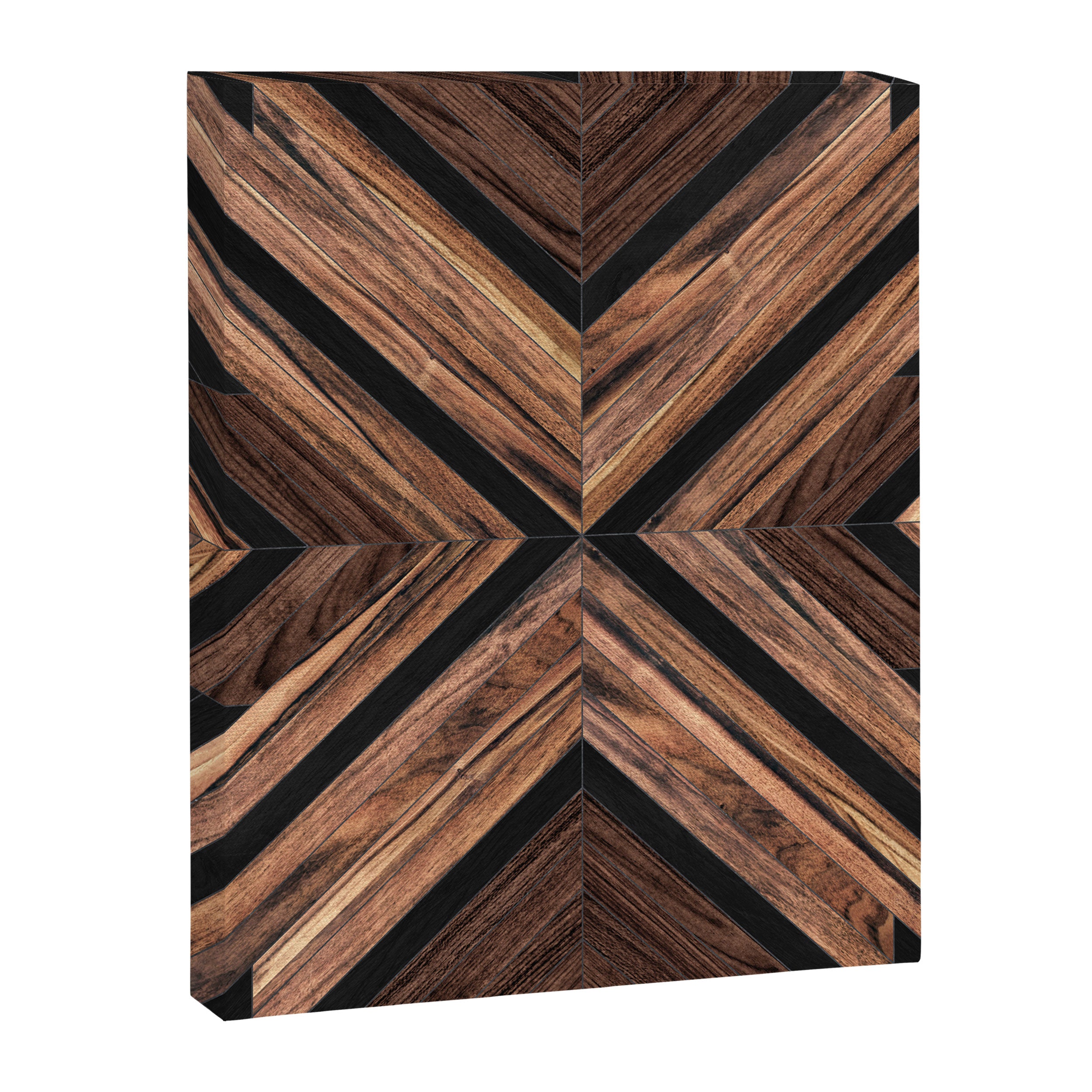 Urban Tribal Pattern No.3 - Wood Canvas Print Gallery Image 6