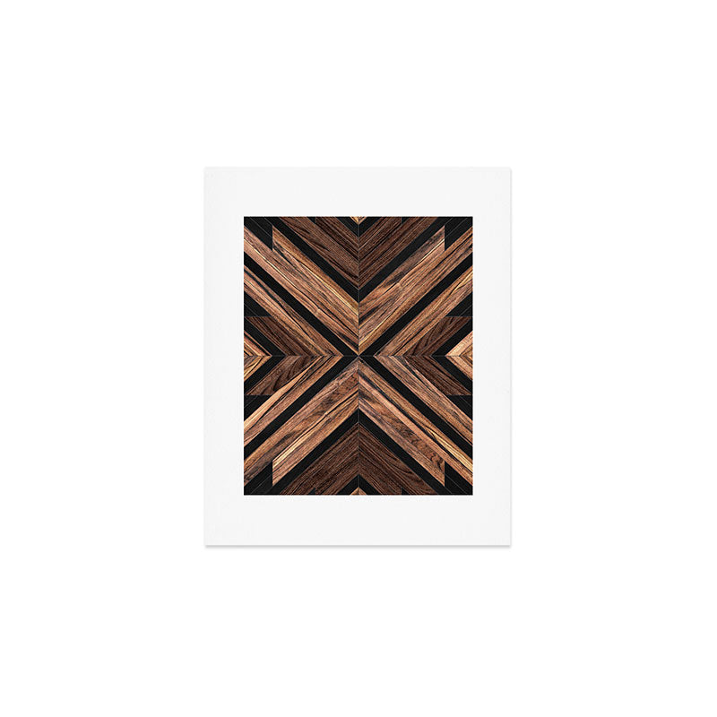 Urban Tribal Pattern No.3 - Wood Art Print Gallery Image 1