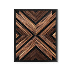 Urban Tribal Pattern No.3 - Wood Framed Canvas Print Gallery Image 6