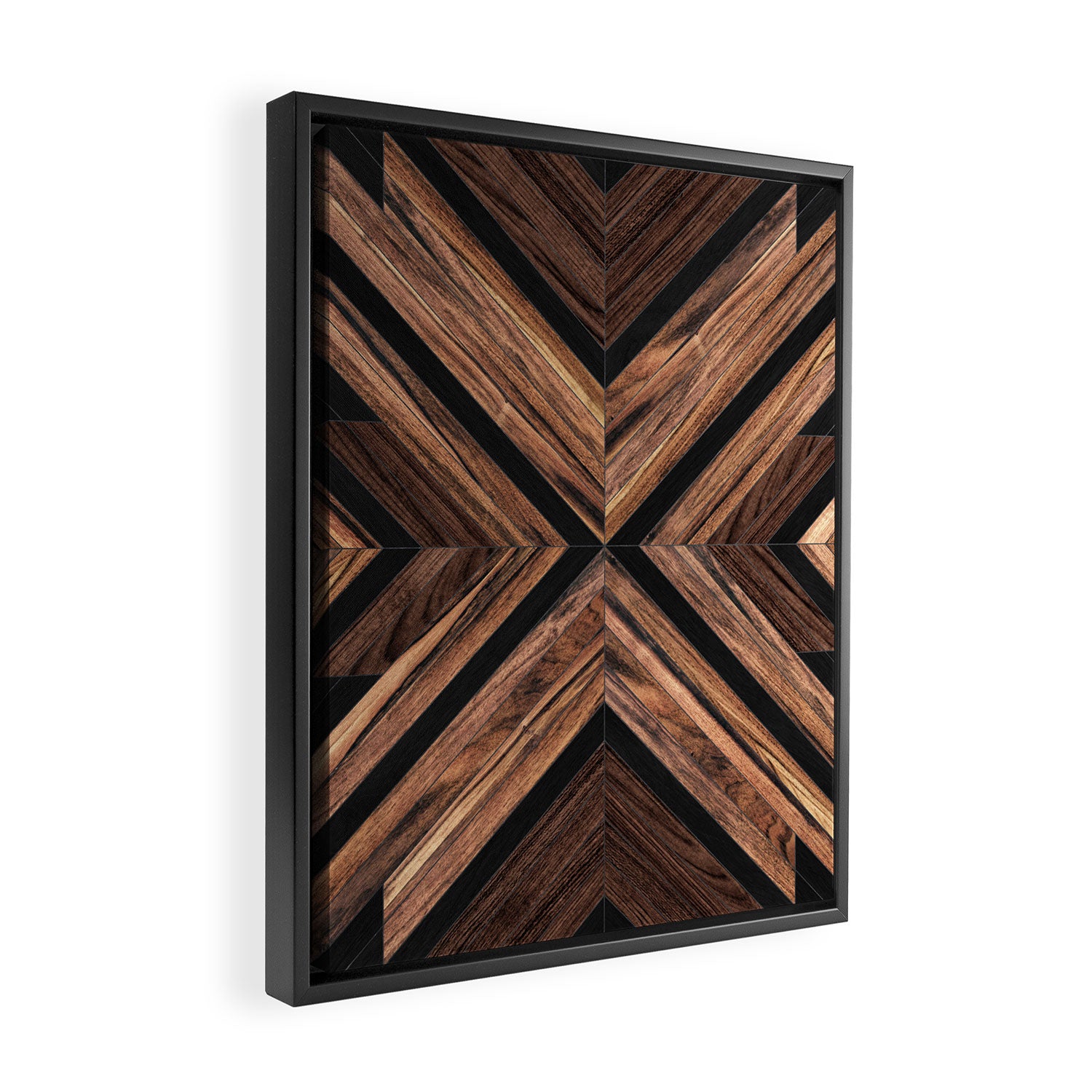 Urban Tribal Pattern No.3 - Wood Framed Canvas Print Gallery Image 2