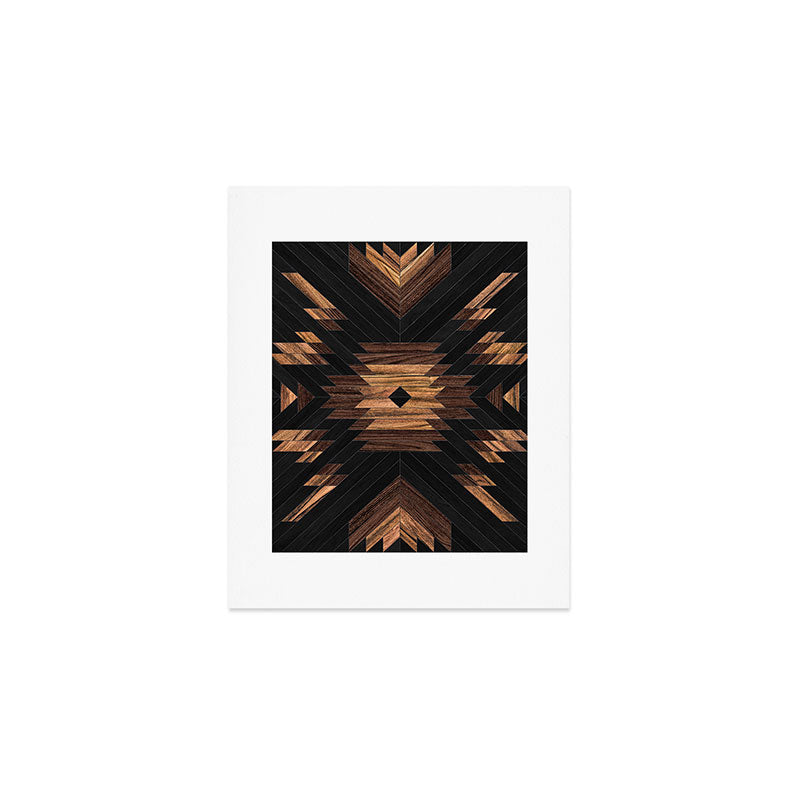Urban Tribal Pattern No.7 - Aztec - Wood Art Print Gallery Image 1