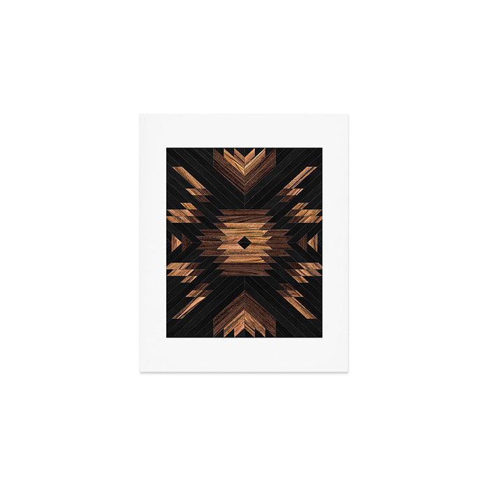 Urban Tribal Pattern No.7 - Aztec - Wood Art Print Gallery Image 1