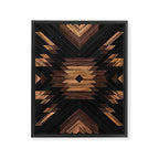 Urban Tribal Pattern No.7 - Aztec - Wood Framed Canvas Print Gallery Image 6