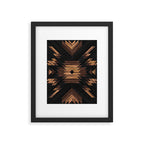 Urban Tribal Pattern No.7 - Aztec - Wood Framed Art Print Gallery Image 5