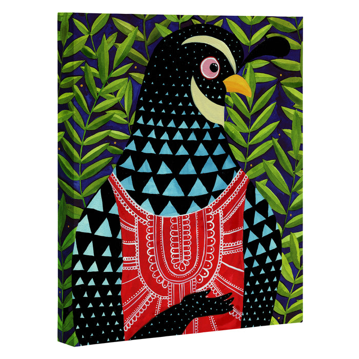 The quail prince has arrived Canvas Print Gallery Image 1