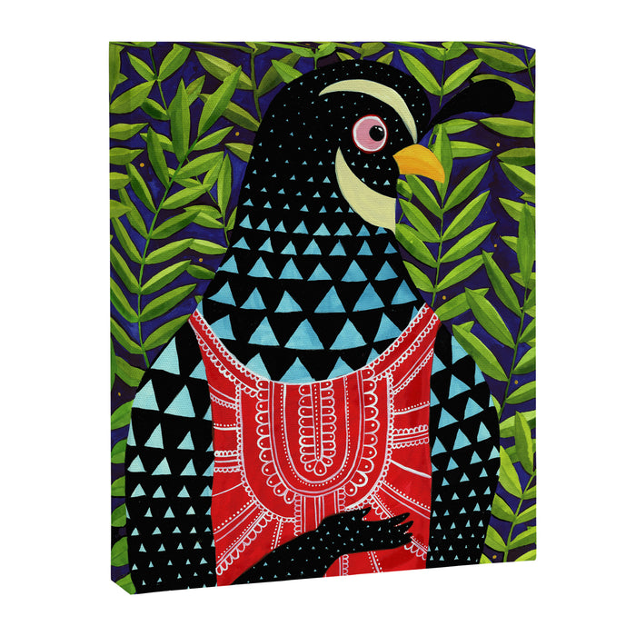 The quail prince has arrived Canvas Print Gallery Image 1