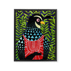 The quail prince has arrived Framed Canvas Print Gallery Image 6
