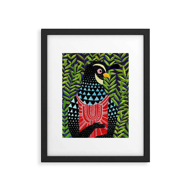 The quail prince has arrived Framed Art Print Gallery Image 4
