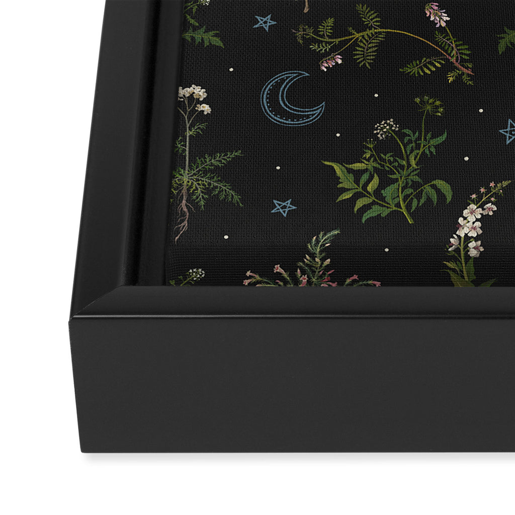 Witches Garden Framed Canvas Print Gallery Image 3