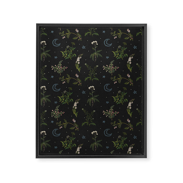 Witches Garden Framed Canvas Print Gallery Image 1
