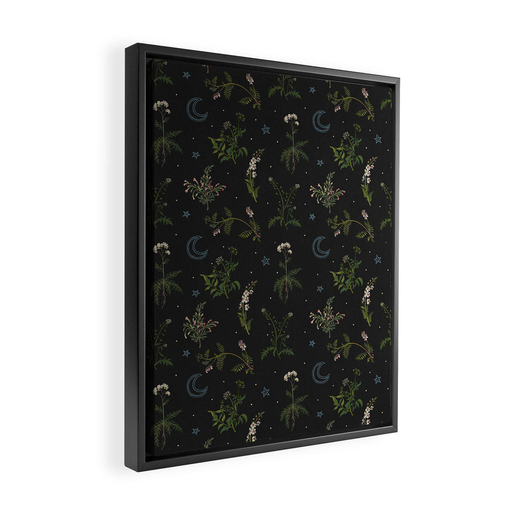 Witches Garden Framed Canvas Print Gallery Image 2