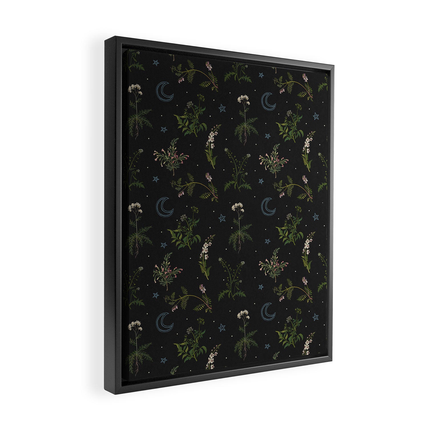 Witches Garden Framed Canvas Print Gallery Image 2